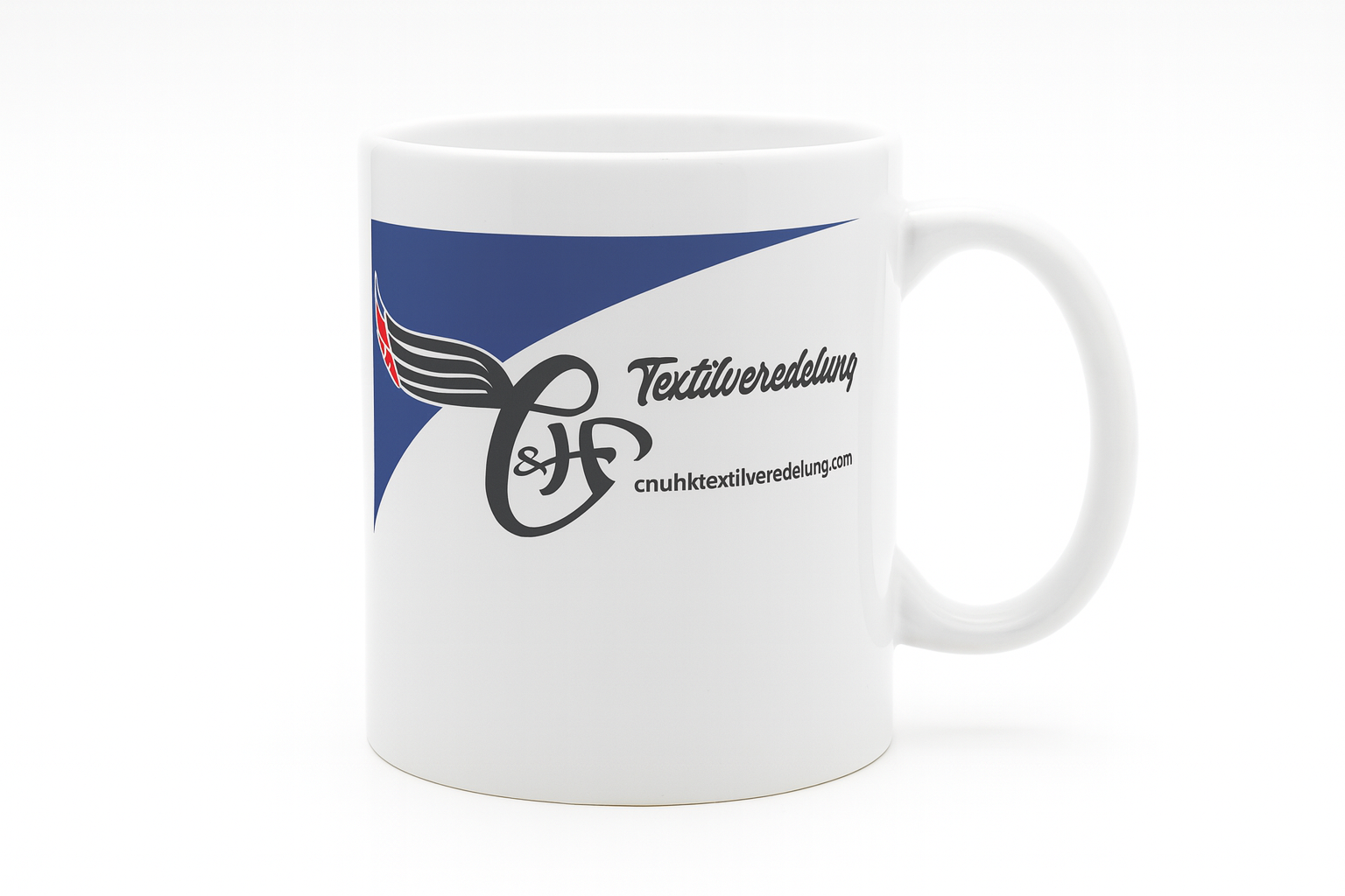 Firmenlogo Tasse bedruckt - Professionelle Werbetasse